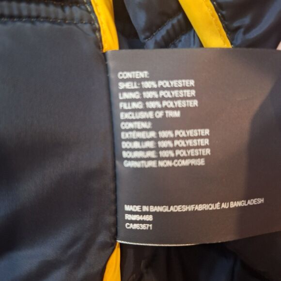 Nautica Poly Hooded Regular Fit Puffer Jacket Mens Sz Medium Green Camo NWT $175 - Picture 9 of 12